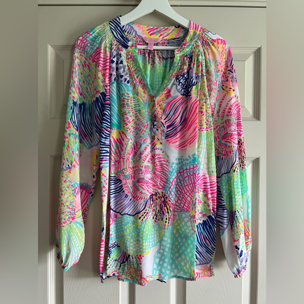 NWOT Lilly Pulitzer Elsa Top Sz M